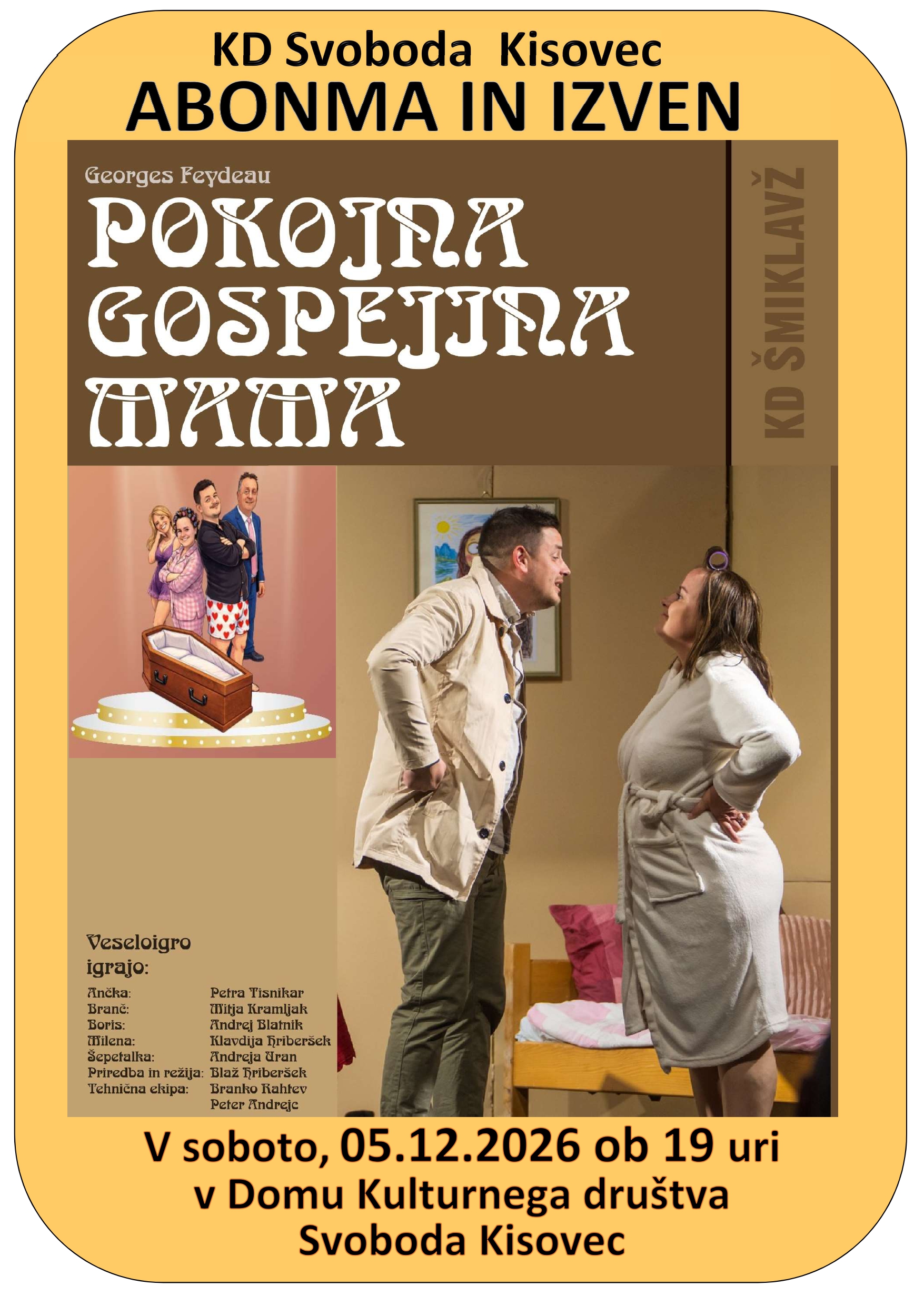 Pokojna gospejina mama